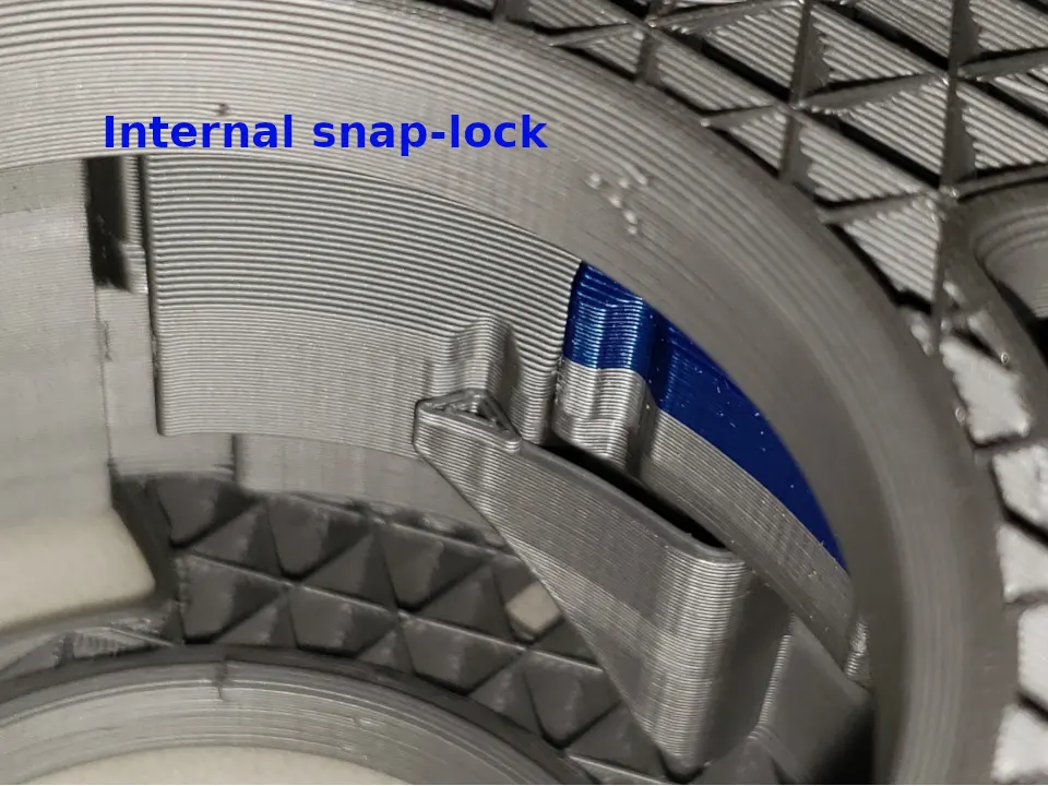 LockSpool V3: Parametric, reusable (1 part printed twice) - photo 4