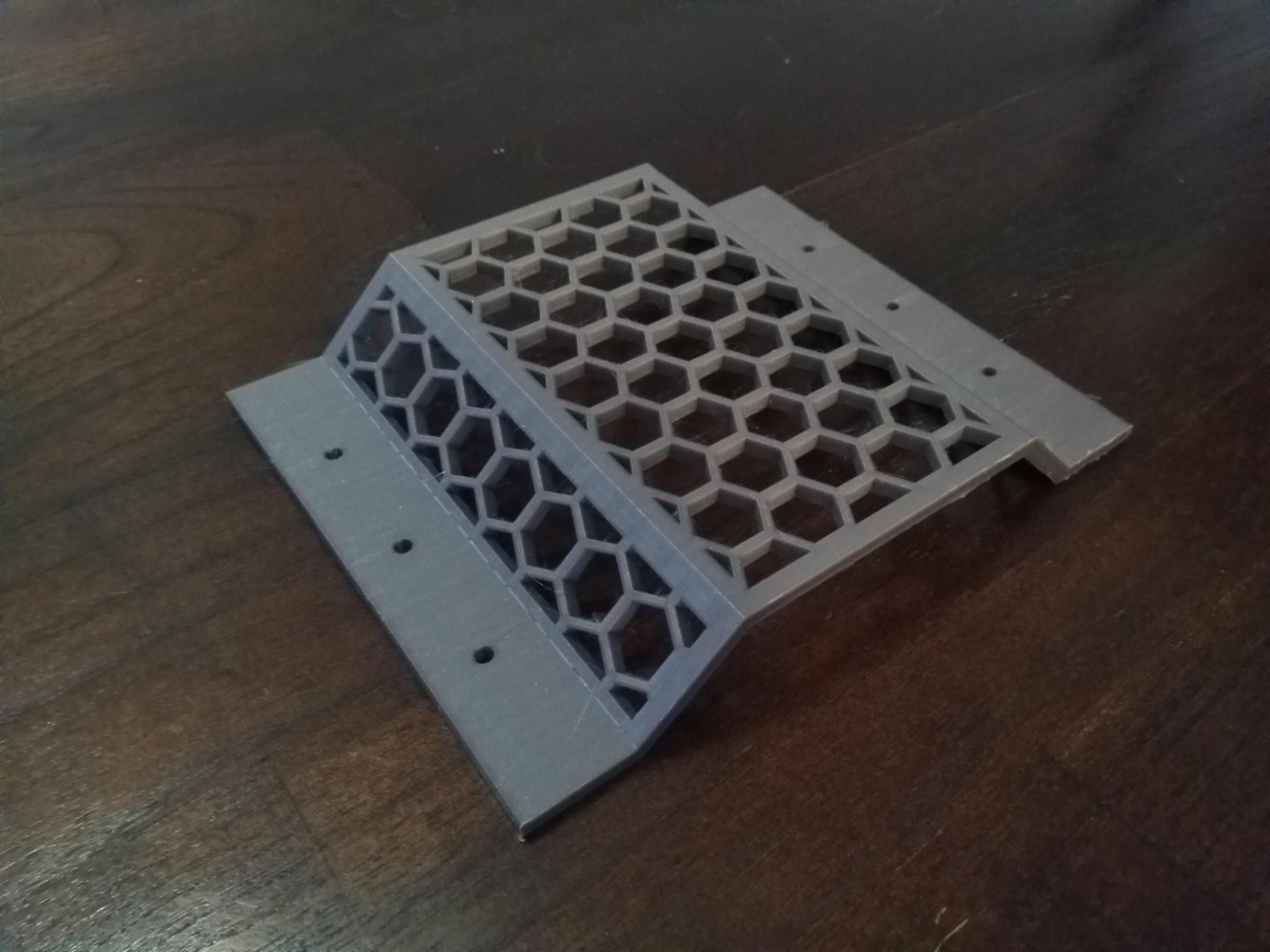 Honeycomb cable bracket / cable organizer