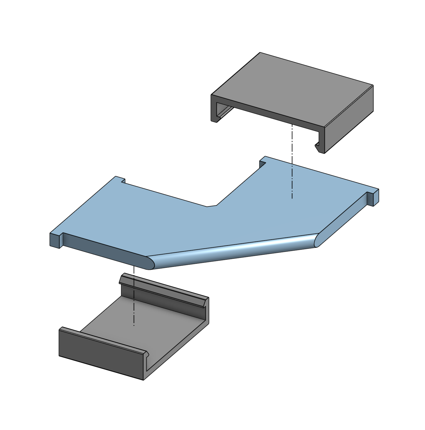 Pi Ribbon Cable Right-angle Clip