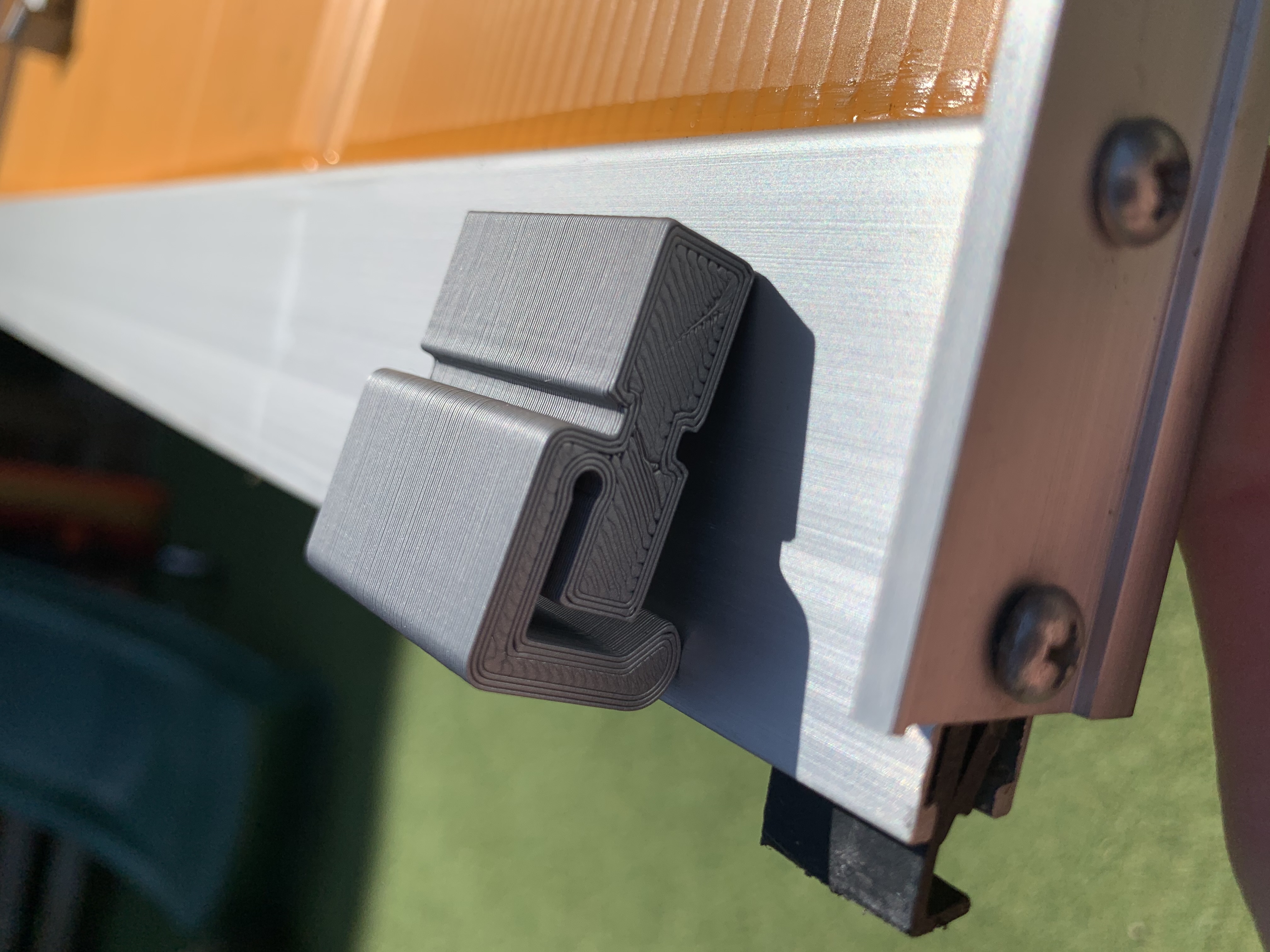 Aluminium Greenhouse Sliding Door Bottom Slider