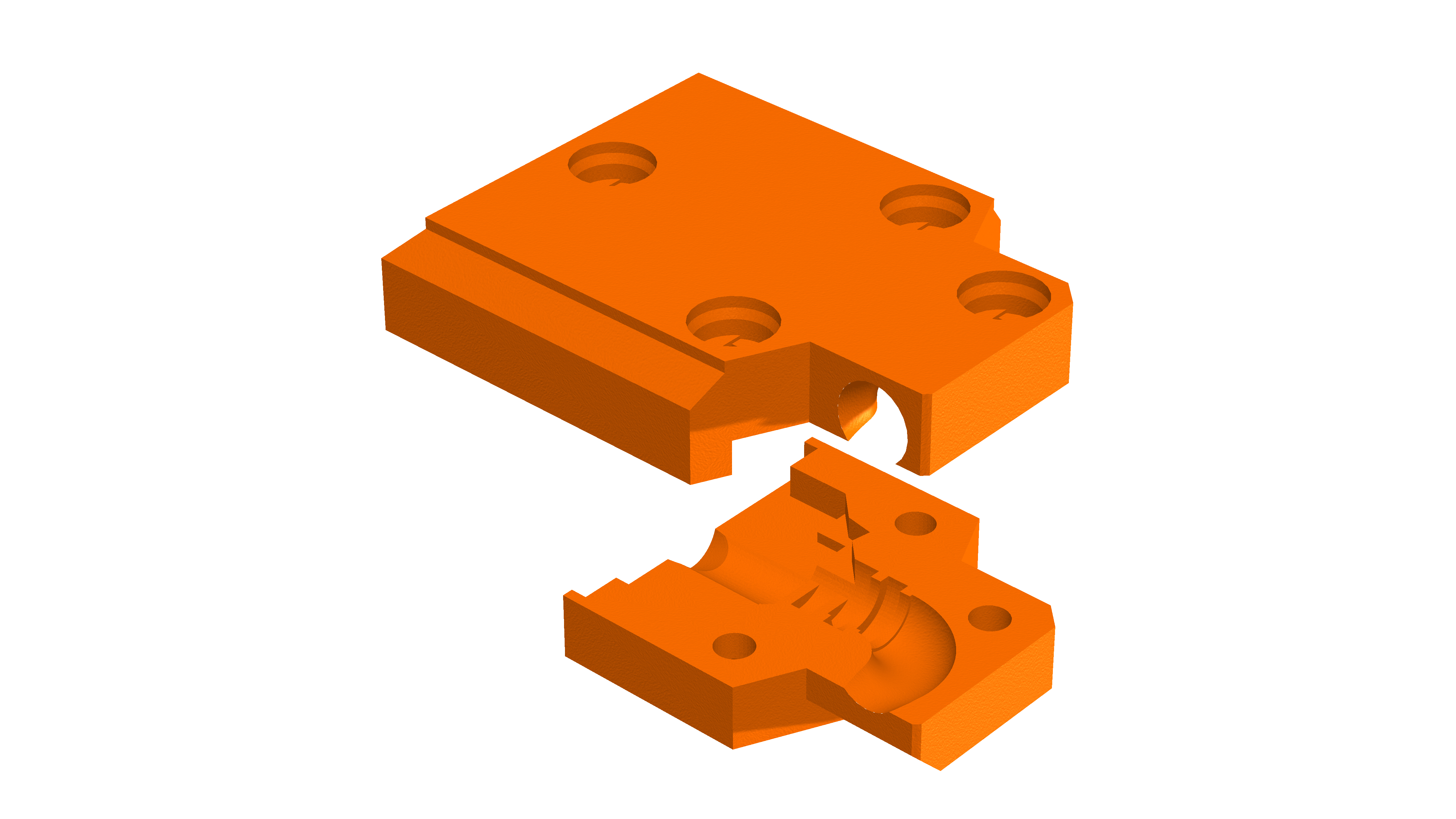 Heatbed cable cover clip 90°/ up15°  i3 MK3S+ for IKEA LACK - photo 2