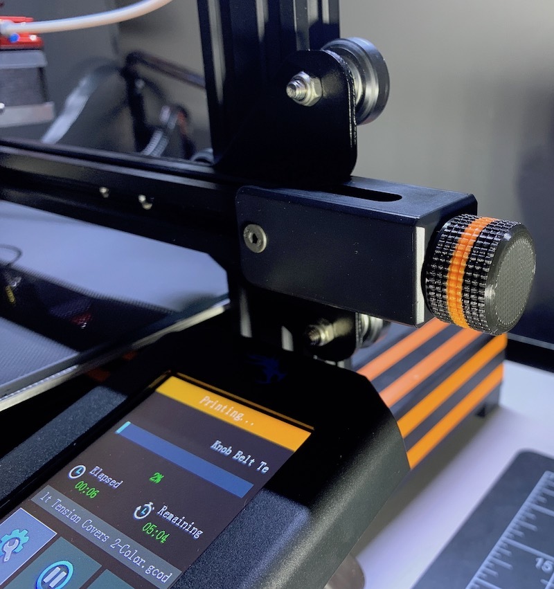 Professional Ender 3 v2 Belt Tension Knob Covers - photo 3