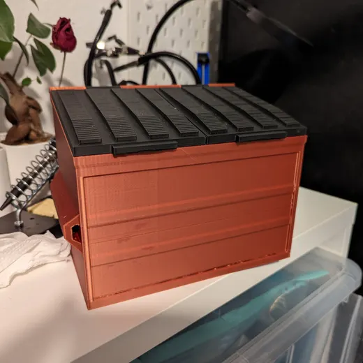 Small Dumpster Garbage Bin for failed prints - photo 2