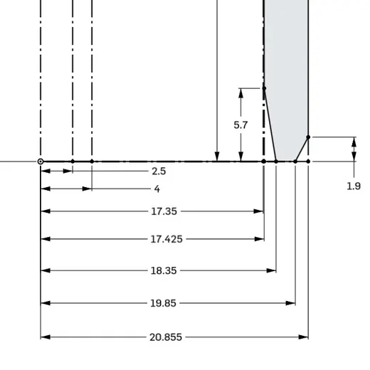 Borehole cleaning / suction / vacuum adapter - photo 3