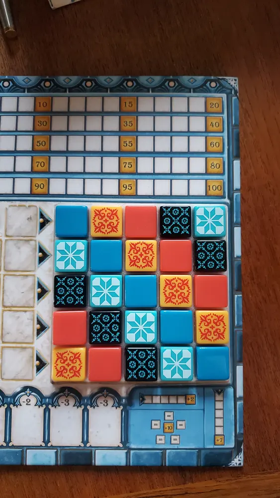 Azul Board Game Tile Tray
