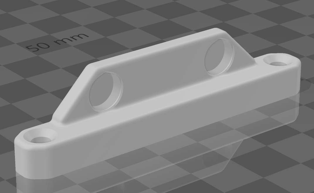 LACK V1 3mm acrylic door knob and stop/latch for round 3x8mm magnets - photo 2