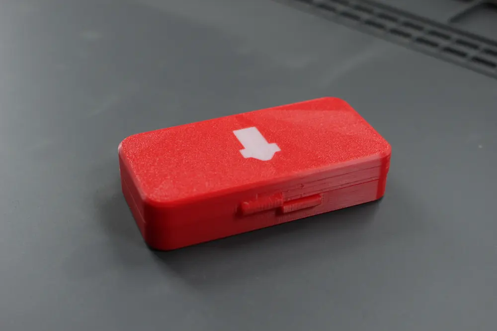 Nozzle box (print-in-place with labels) - photo 3