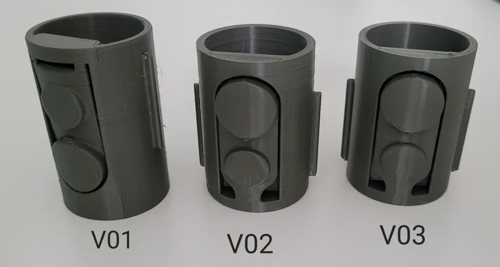 Dyson V8/V12 vacuum cleaner adapter template - photo 3
