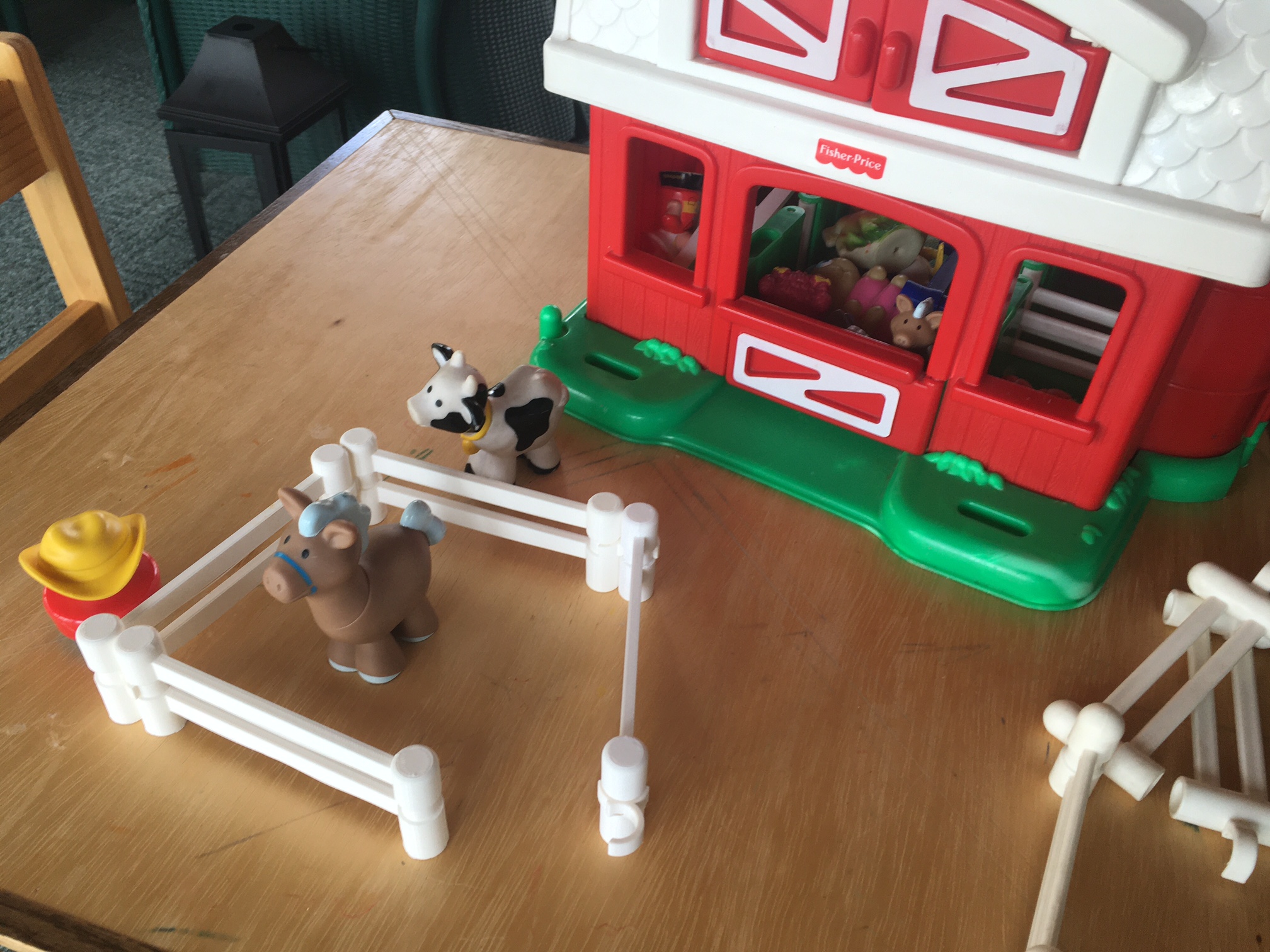 Toy Farm Fence