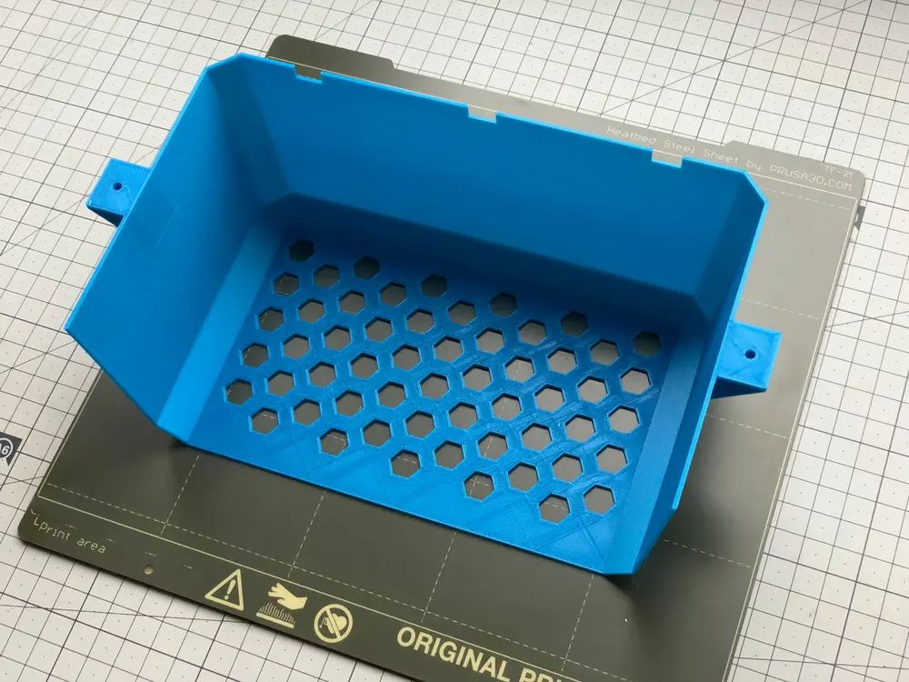 Kitchen door container for dishwasher tablets