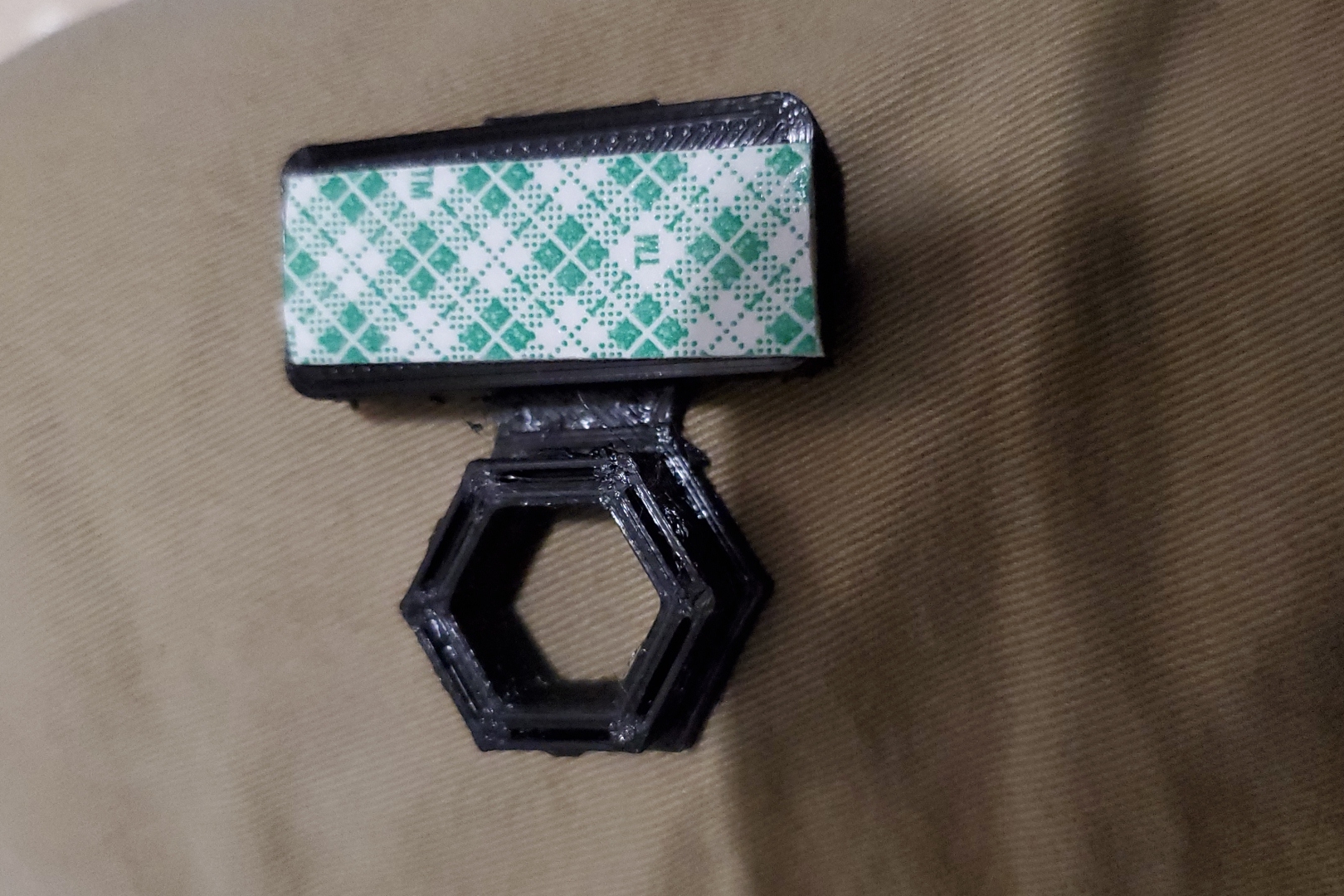 Command strip hanger for Honeycomb storage wall (now print in place) - photo 4