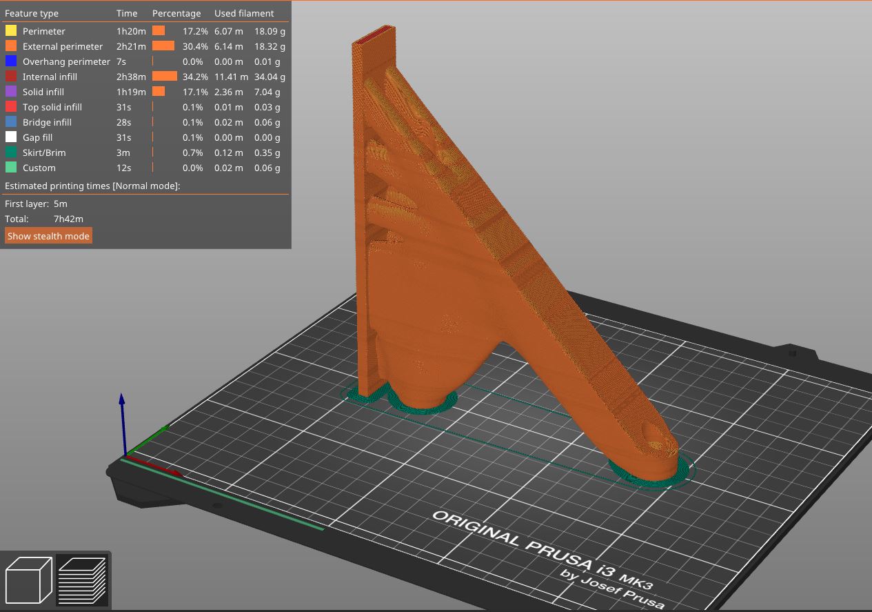 Another Generative Shelf Bracket - easy print, 50+ lbs, and support free - photo 2