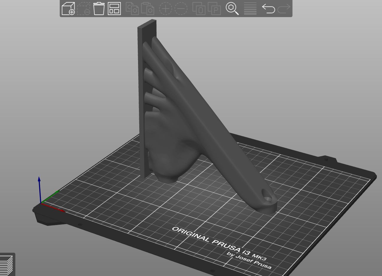 Another Generative Shelf Bracket - easy print, 50+ lbs, and support free - photo 3