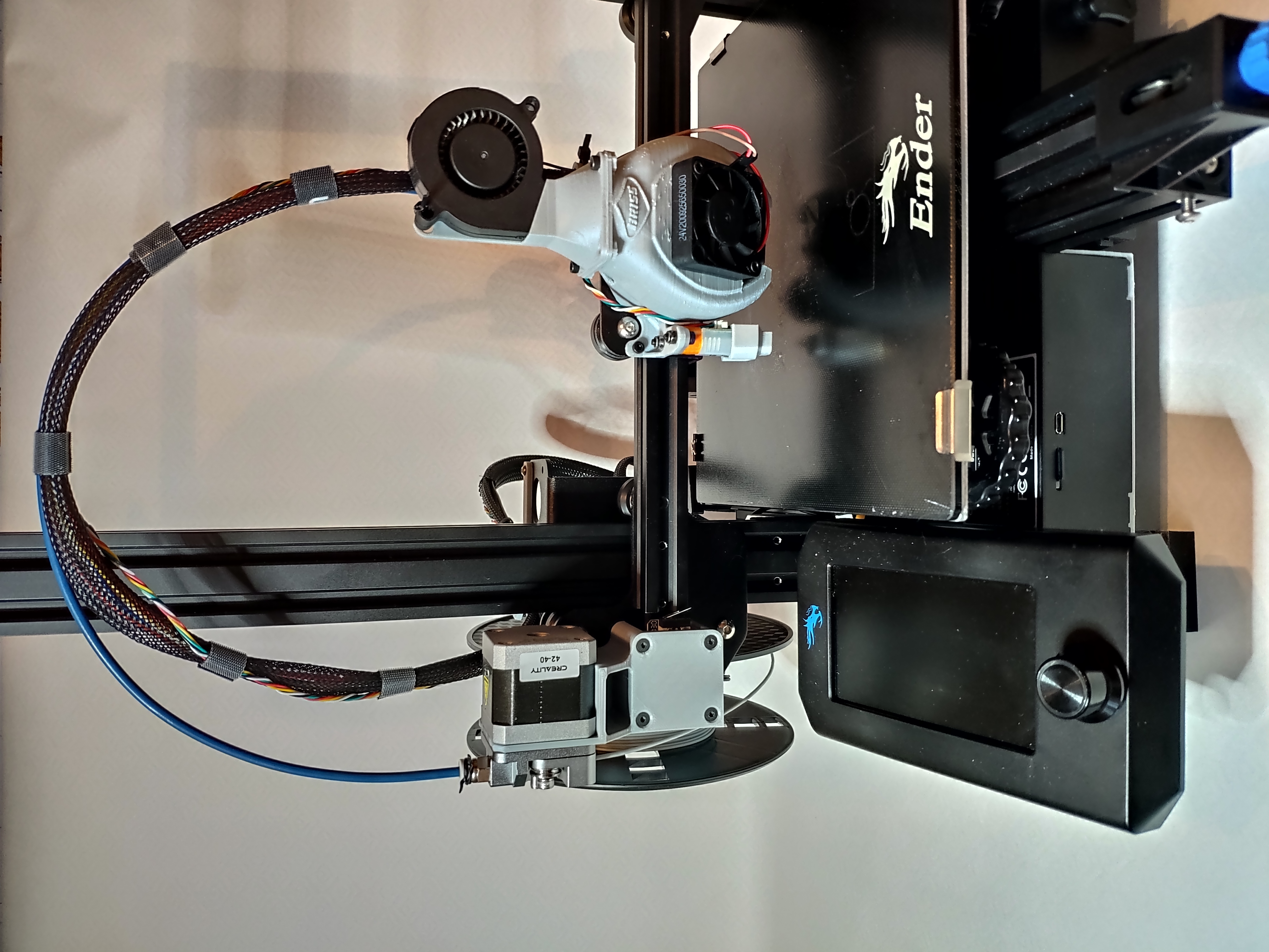 Ender 3 V2 adjustable left side screen mount - photo 2