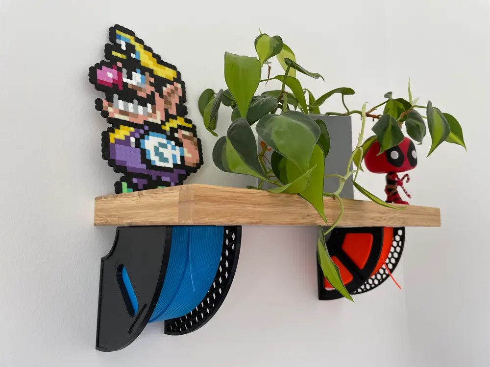 Customizable Spool Bracket Shelf - photo 3