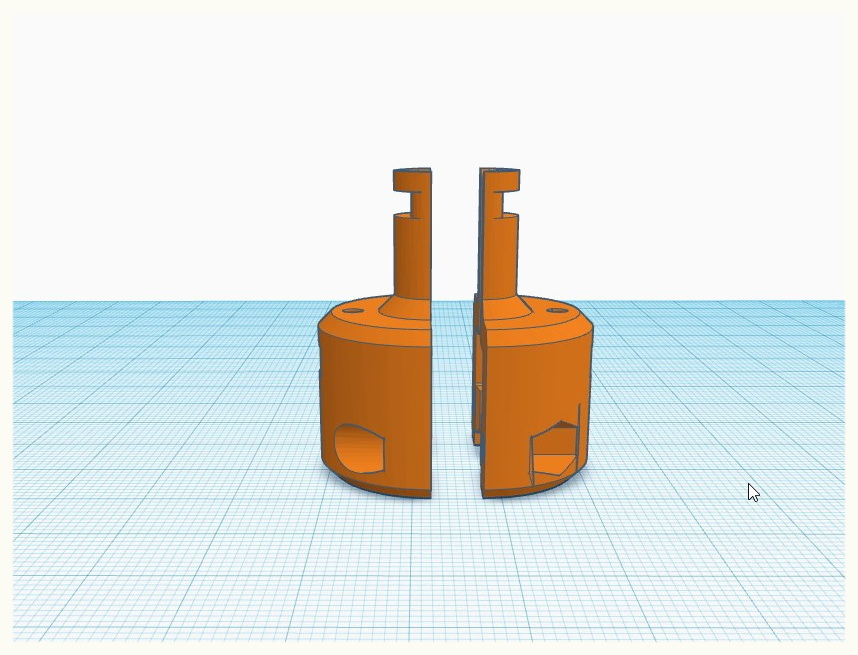 REMIX - Anycubic Vyper - Adapter for V6 E3D v.1.0 upgrade - photo 4