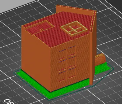 generic house figurine