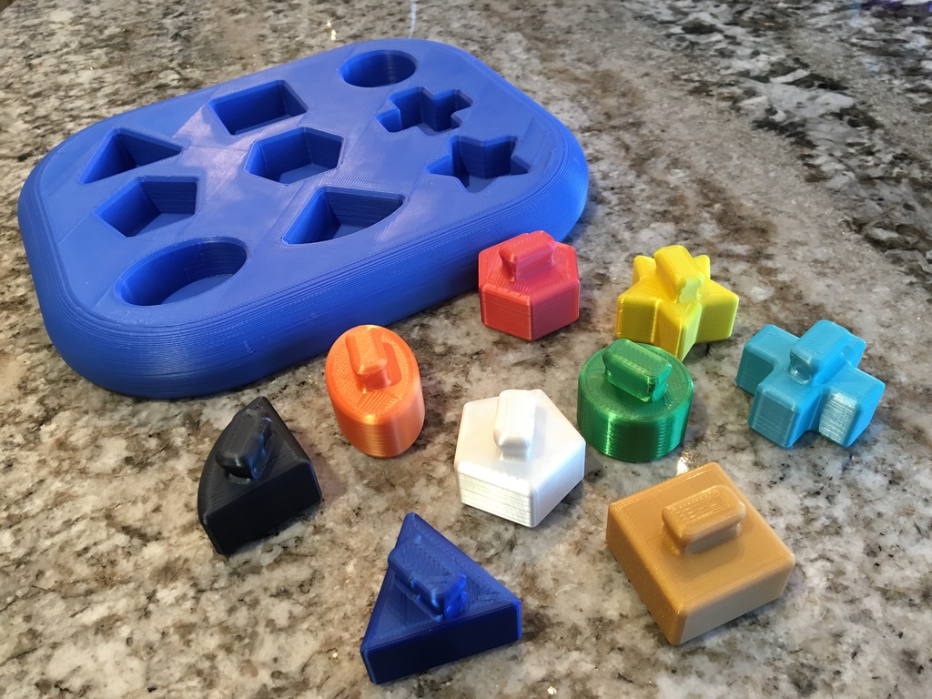 Shape Tray Toy for Baby - photo 2