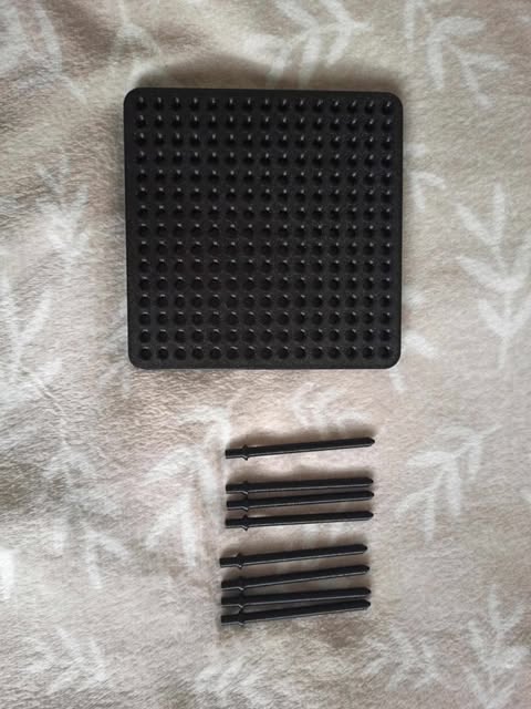 Crocheting Board with Grid Template – 3D Printed Crocheting Tool - photo 2