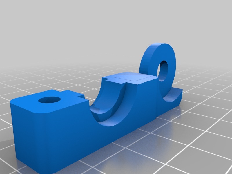 E3D V6 Hinged Extruder Bracket & Clamp - photo 3