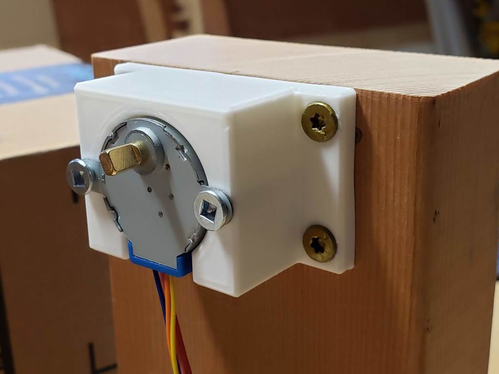 28BYJ-48 Stepper Motor Mount - photo 2