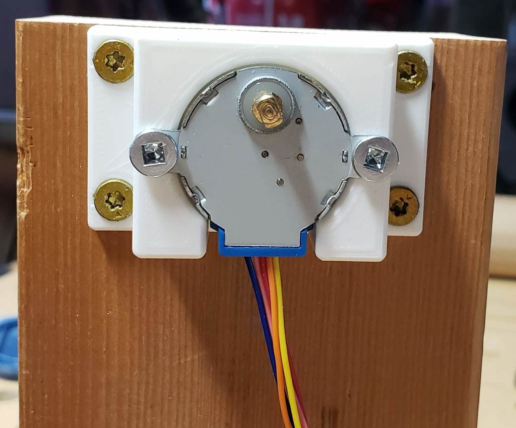 28BYJ-48 Stepper Motor Mount - photo 3