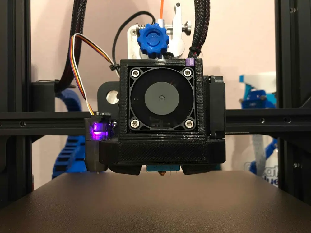Satsana for Ender 3 with MSDD - BLTouch / CR-Touch Steel Bracket