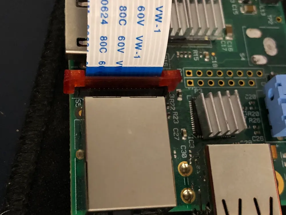 Raspberry Pi Ribbon Cable Replacement Clip - photo 3
