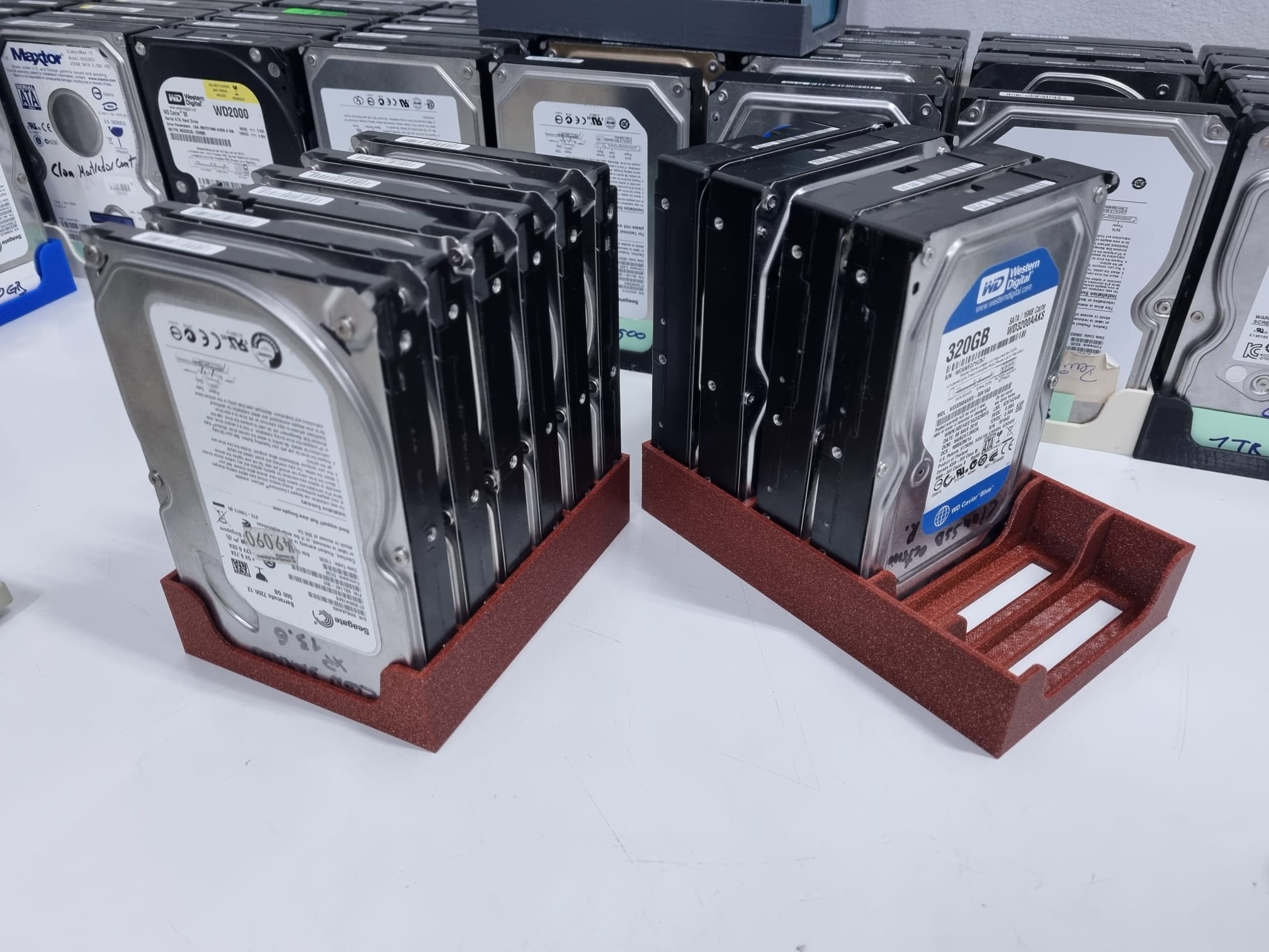 3.5" HDD STORAGE HOLDER 6x (SEAGATE REMIX) - photo 2