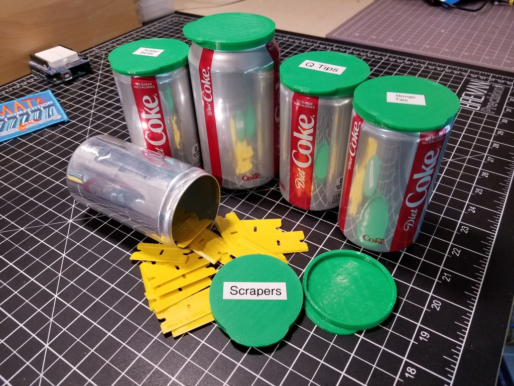Soda can lid