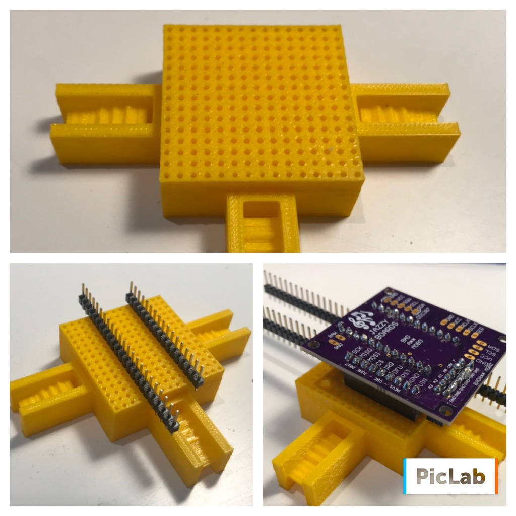 Breadboard Soldering Jig