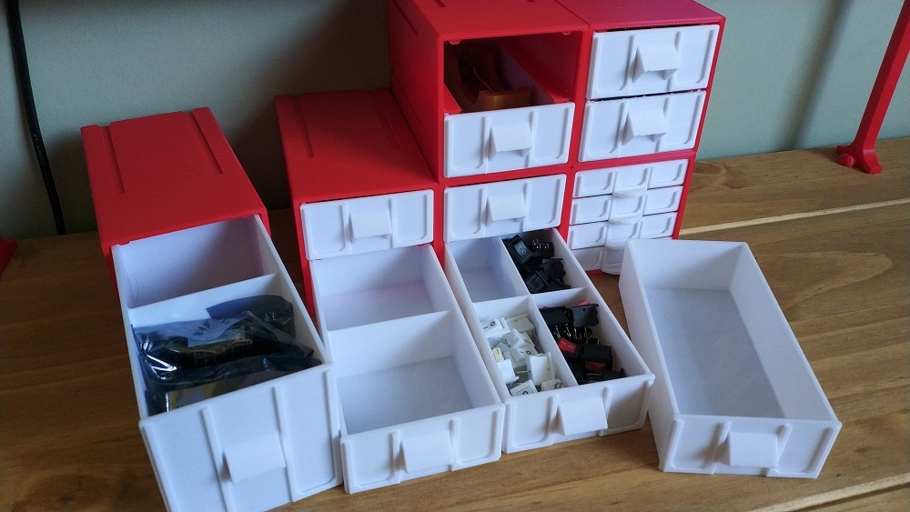 Modular Storage Box - Additional Drawer and Box Configurations