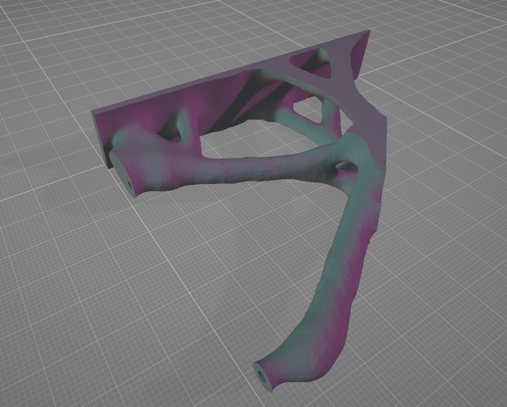 Generative design Shelf bracket
