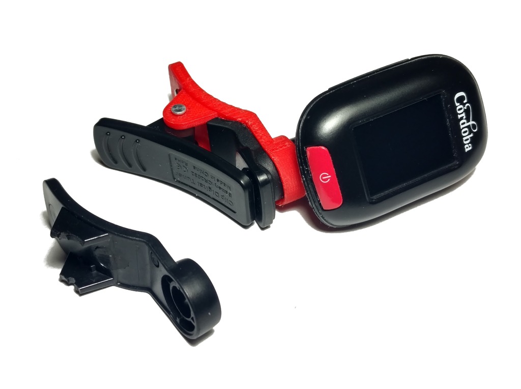 Upper Clamp for Cordoba Ukulele Tuner - photo 2