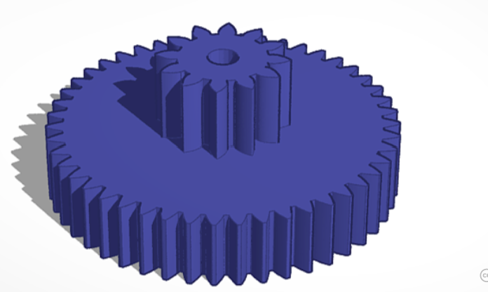 Toy car center gear 12v gearbox - photo 2