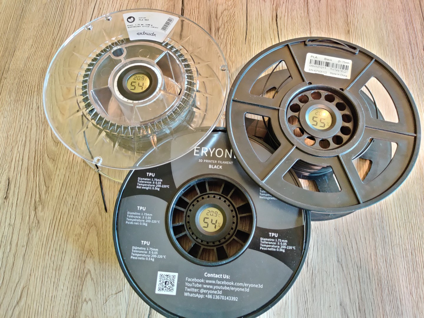 Hygrometer Spool Mount