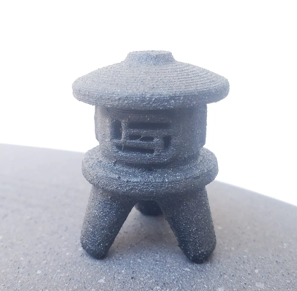 flat top rounded garden pagoda lantern