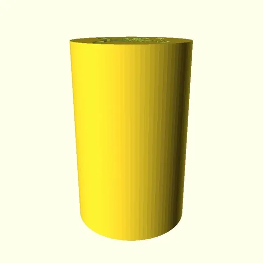 Parametric linear bushing with low-friction (POM/delrin/nylon) filament inserts - photo 2