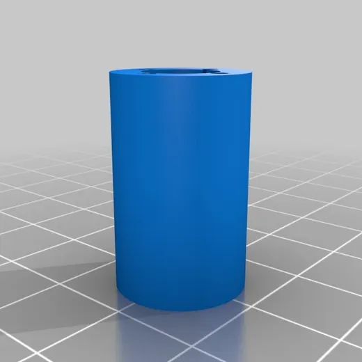 Parametric linear bushing with low-friction (POM/delrin/nylon) filament inserts - photo 3