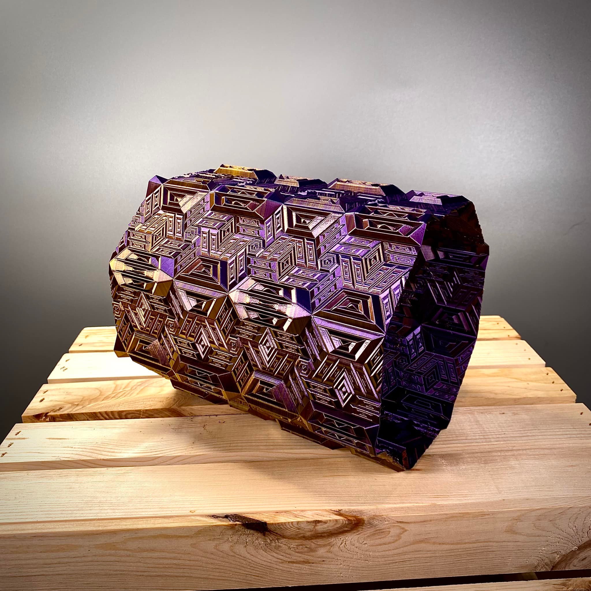 Mosaic Chevron Ripple Vase - photo 2