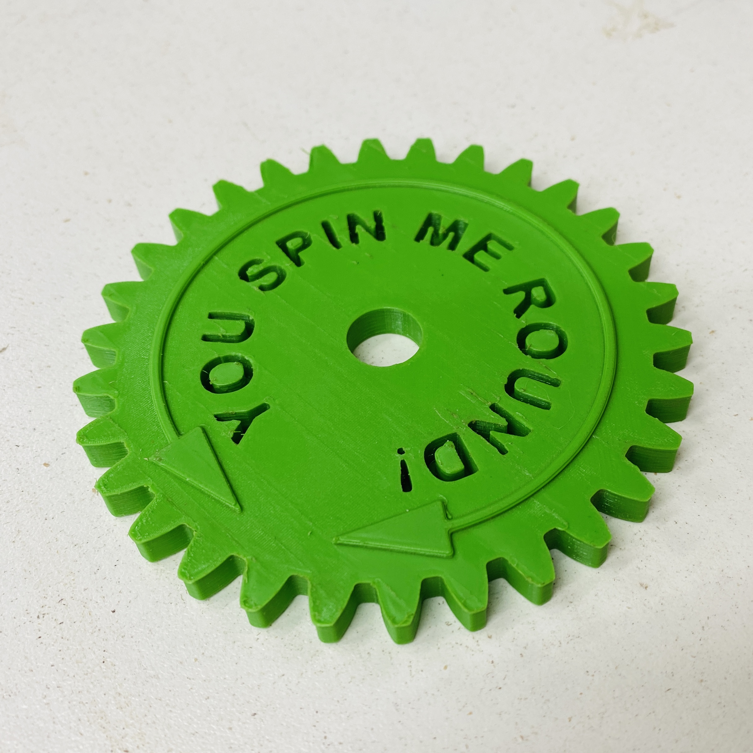 You Spin Me Round, Rotating Spur Gear Toy - photo 4