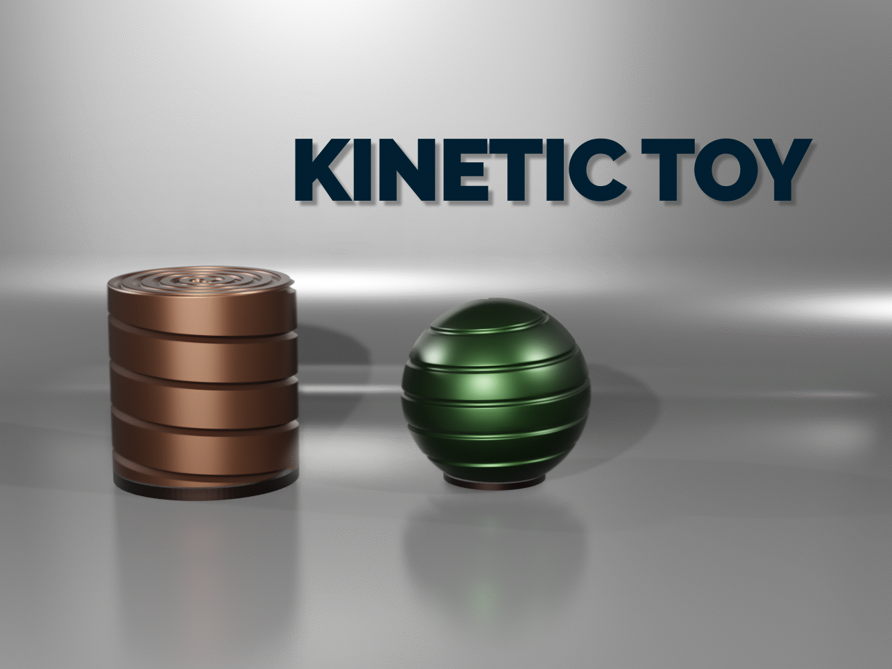 Kinetic toy - fidget spinner