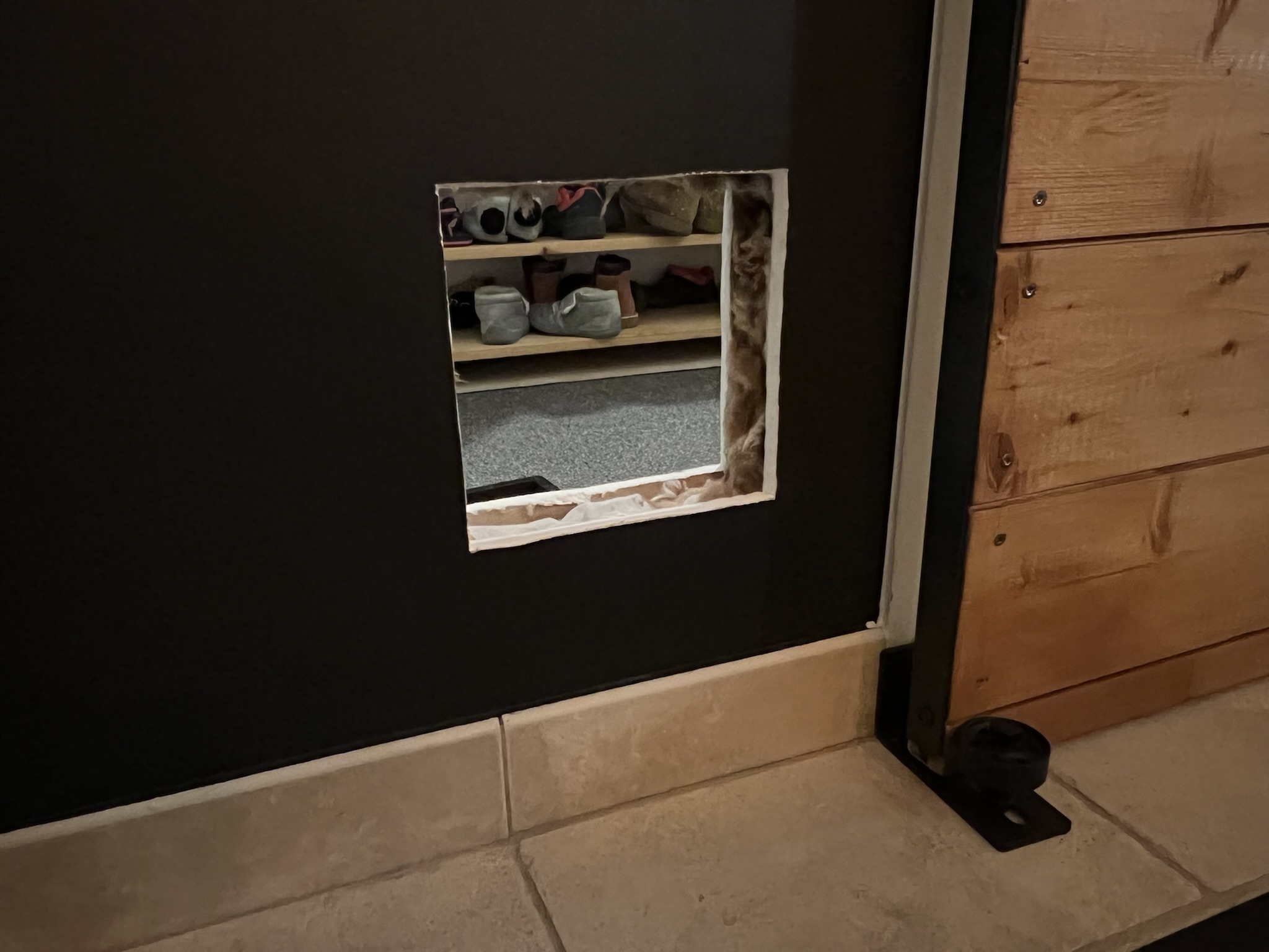 Cat door wall insert - photo 4