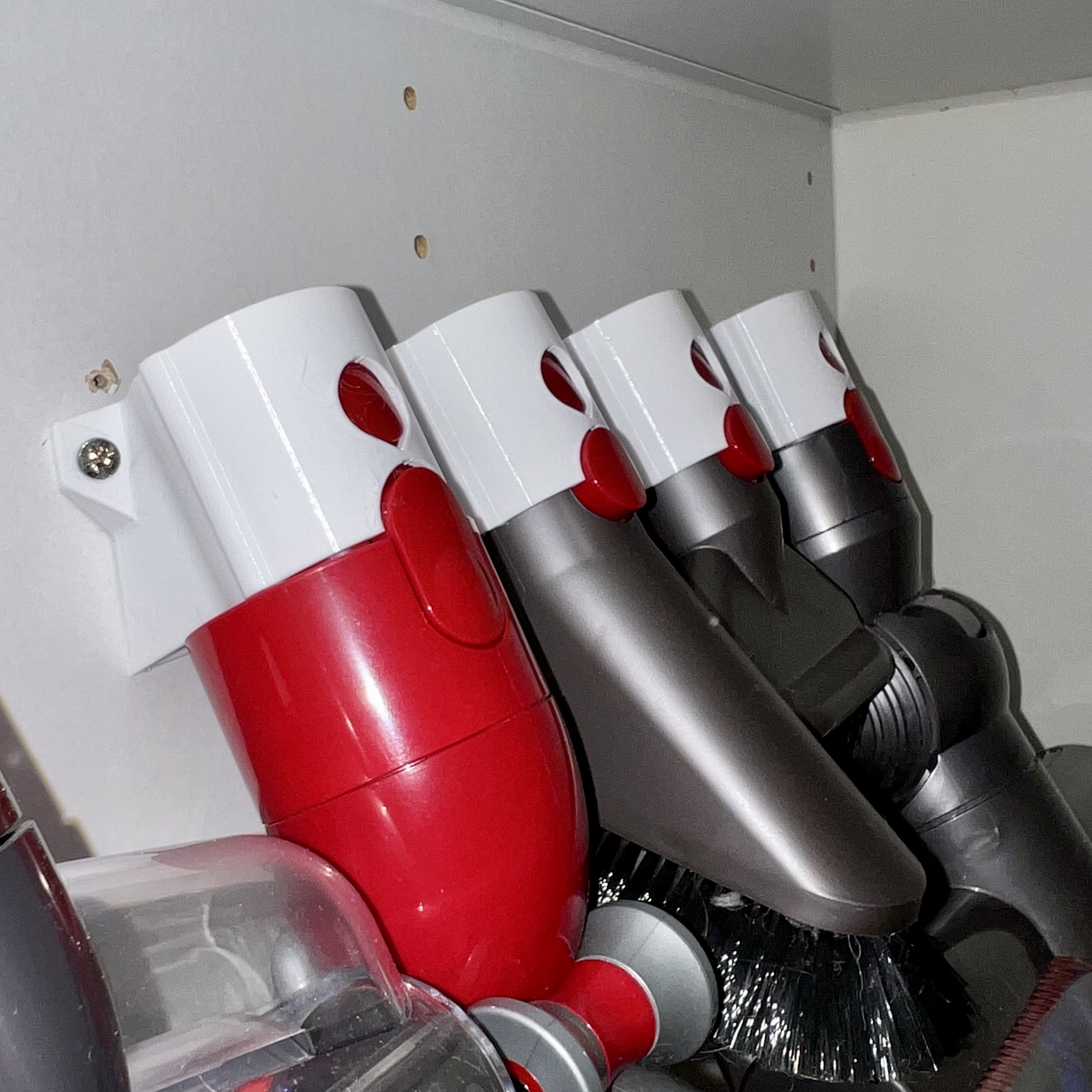 Dyson vacuum accessory holder/mount