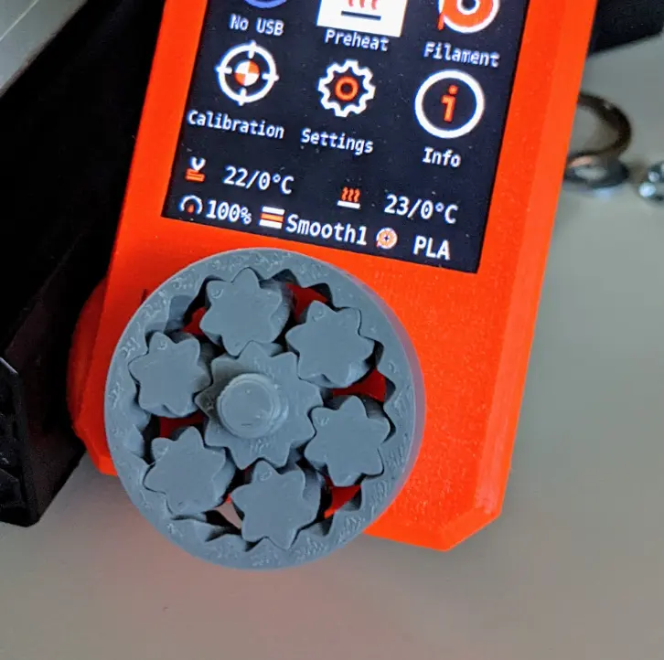 Herringbone Planetary Gear Knob
