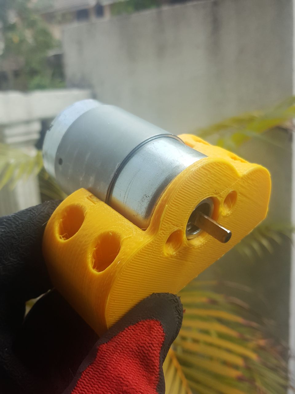 775 DC Motor Mount for DIY Dremel CNC