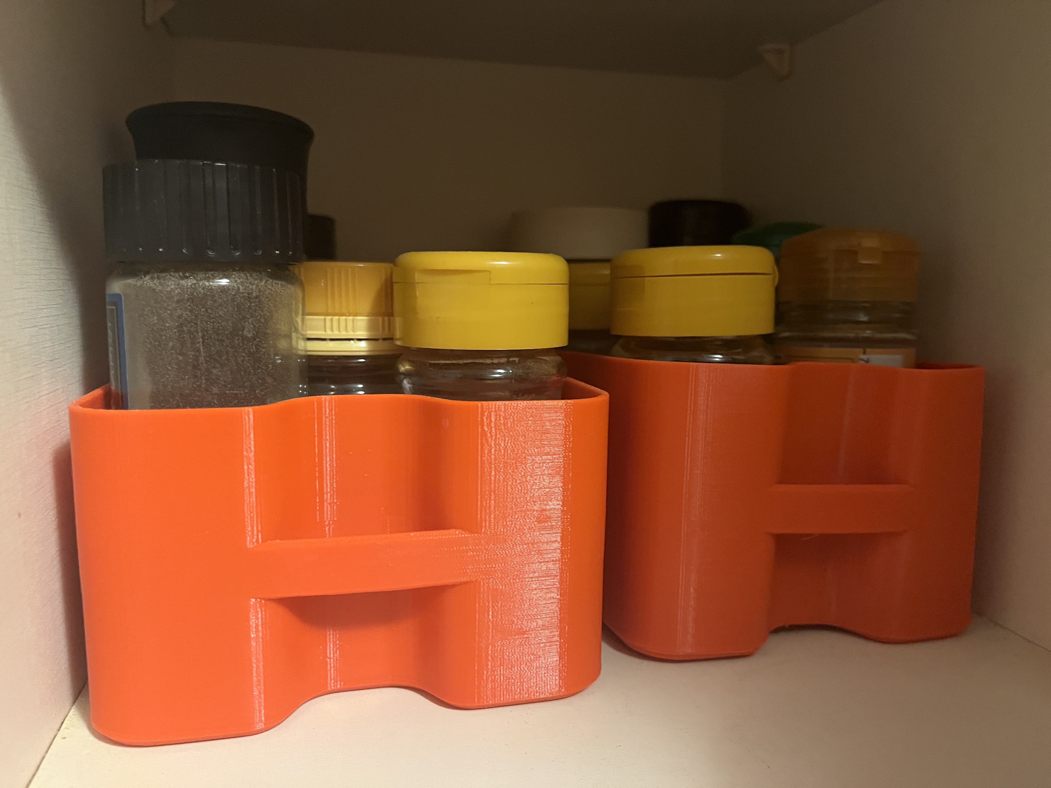 spice jar storage box