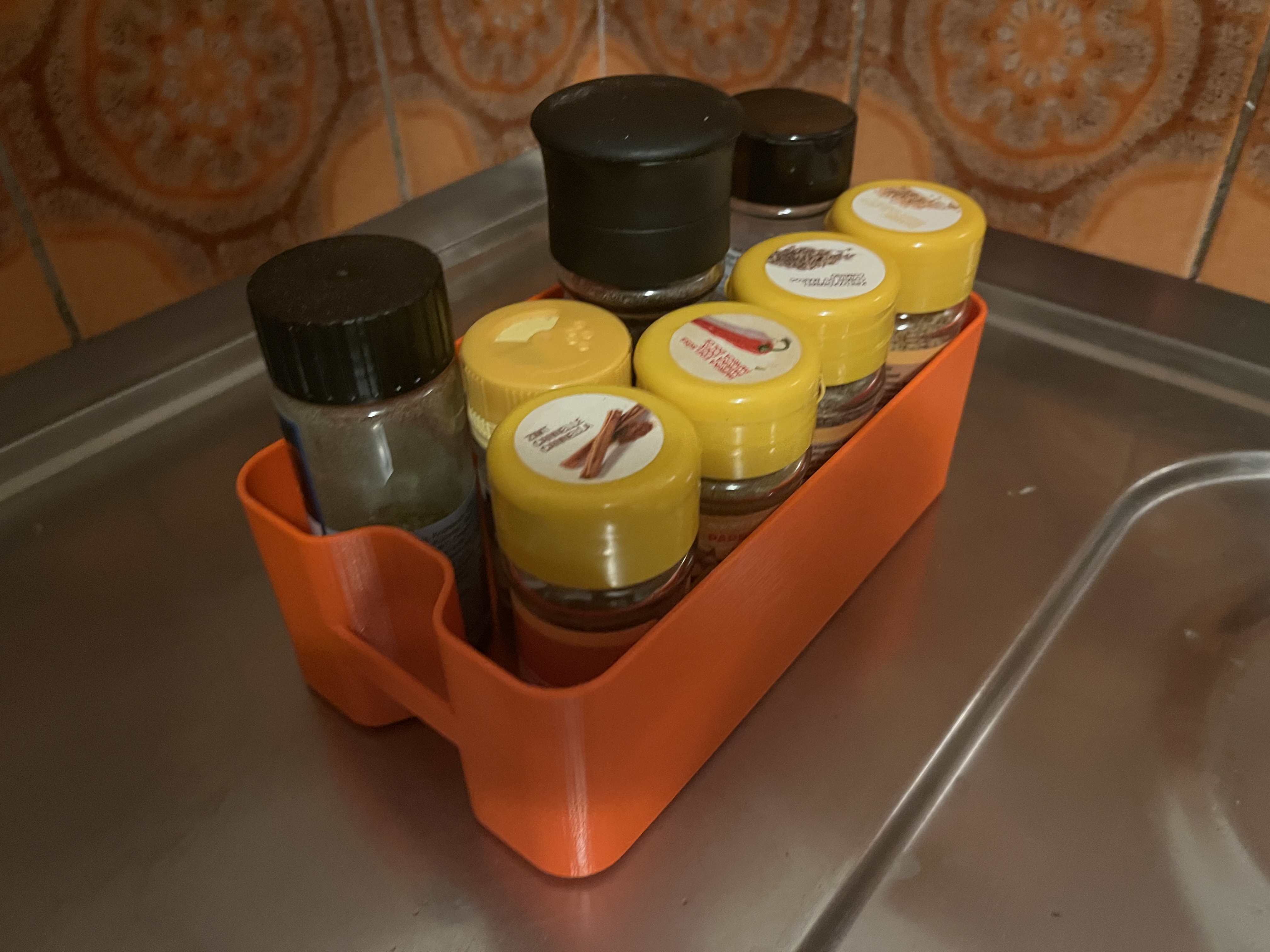 spice jar storage box - photo 2
