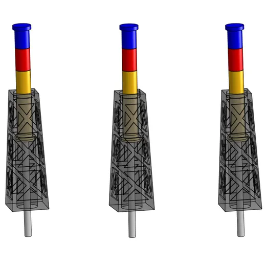 King Oil Drilling Derrick Replacement Part - photo 3