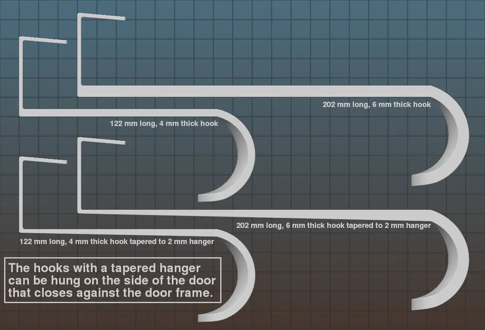 Door Hook - Strong and Tapered - photo 3